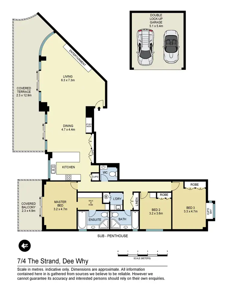Floorplan of Homely unit listing, 7/4 The Strand, Dee Why NSW 2099