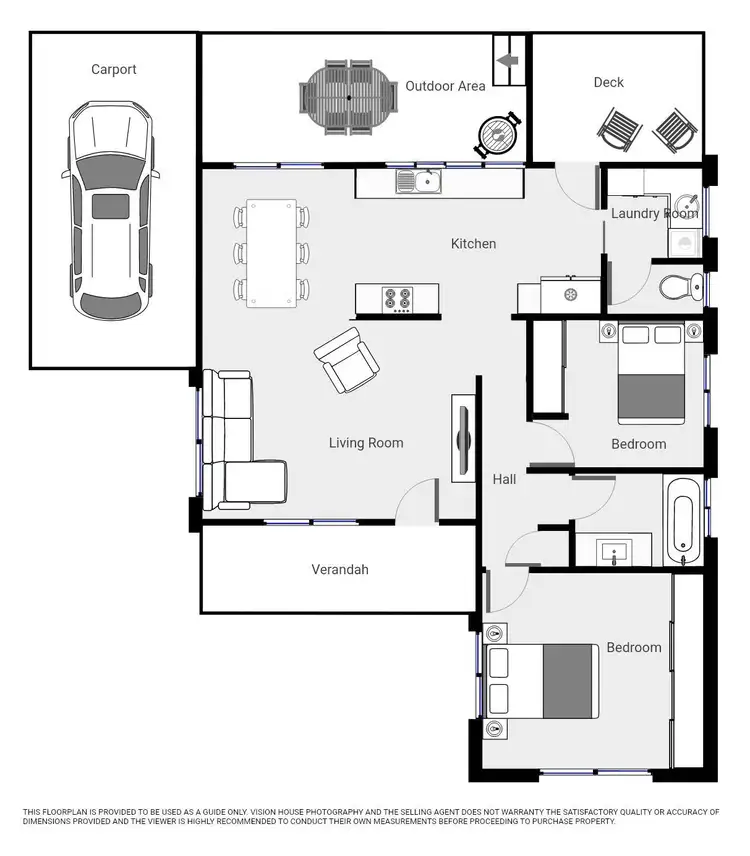 Floorplan of Homely house listing, 2838 Fourteenth Street, Irymple VIC 3498
