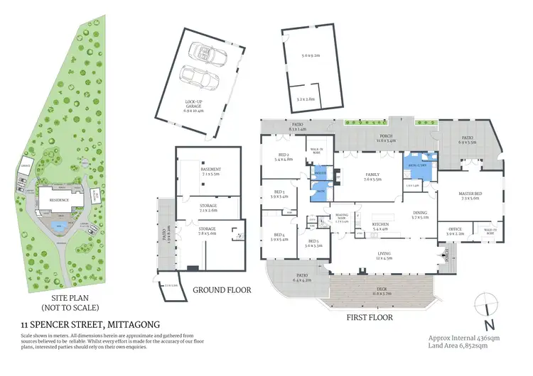 Floorplan of Homely house listing, 11 Spencer Street, Mittagong NSW 2575