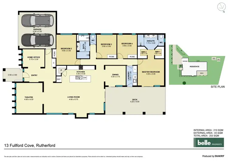 Floorplan of Homely house listing, 13 Fullford Cove, Rutherford NSW 2320