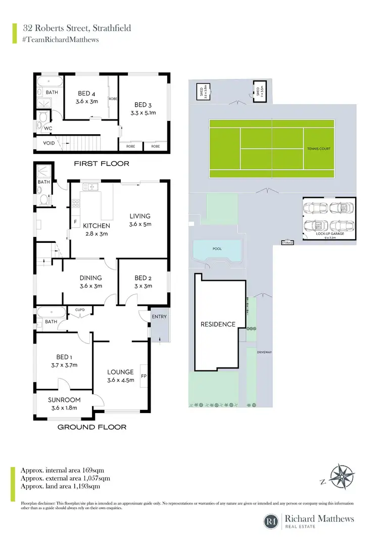 Floorplan of Homely house listing, 32 Roberts Street, Strathfield NSW 2135