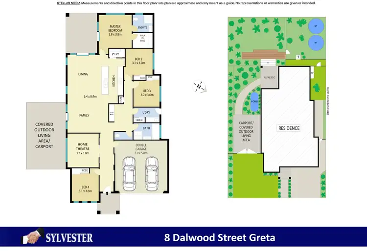 Floorplan of Homely house listing, 8 Dalwood Street, Greta NSW 2334