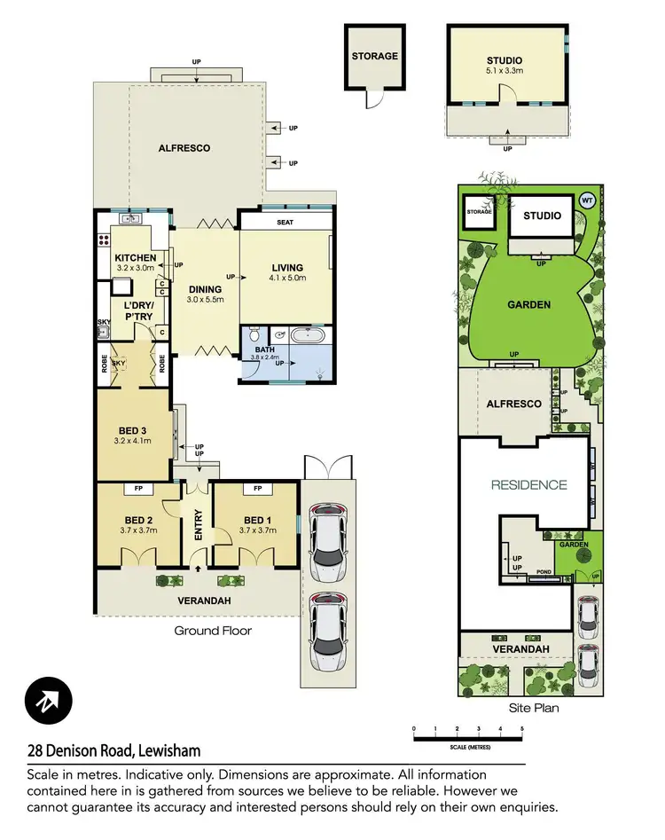 Floorplan of Homely house listing, 28 Denison Road, Lewisham NSW 2049