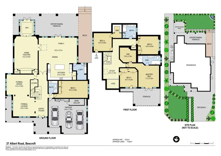 Floorplan of Homely house listing, 27 Albert Road, Beecroft NSW 2119