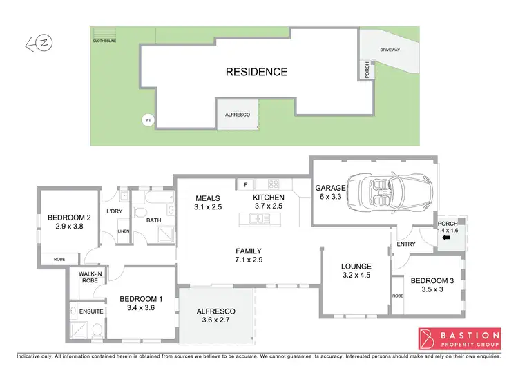 Floorplan of Homely house listing, 23 Bungle Bungle Crescent, Harrison ACT 2914