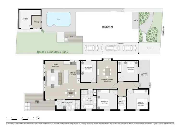 Floorplan of Homely house listing, 40 Wilga Street, Concord West NSW 2138