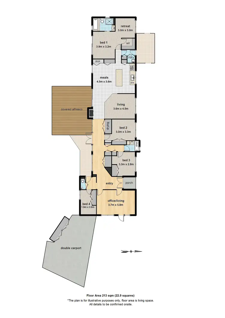 Floorplan of Homely house listing, 38 Stewart Road, Emerald VIC 3782