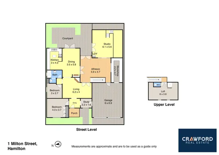 Floorplan of Homely house listing, 1 Milton Street, Hamilton NSW 2303