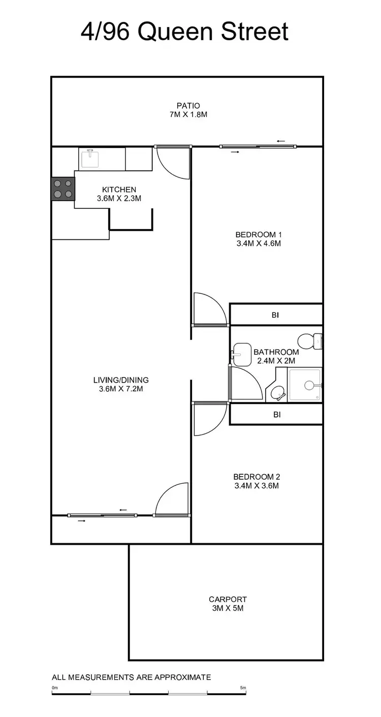 Floorplan of Homely house listing, 4/96 Queen Street, Grafton NSW 2460