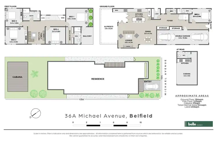 Floorplan of Homely house listing, 36A Michael Avenue, Belfield NSW 2191