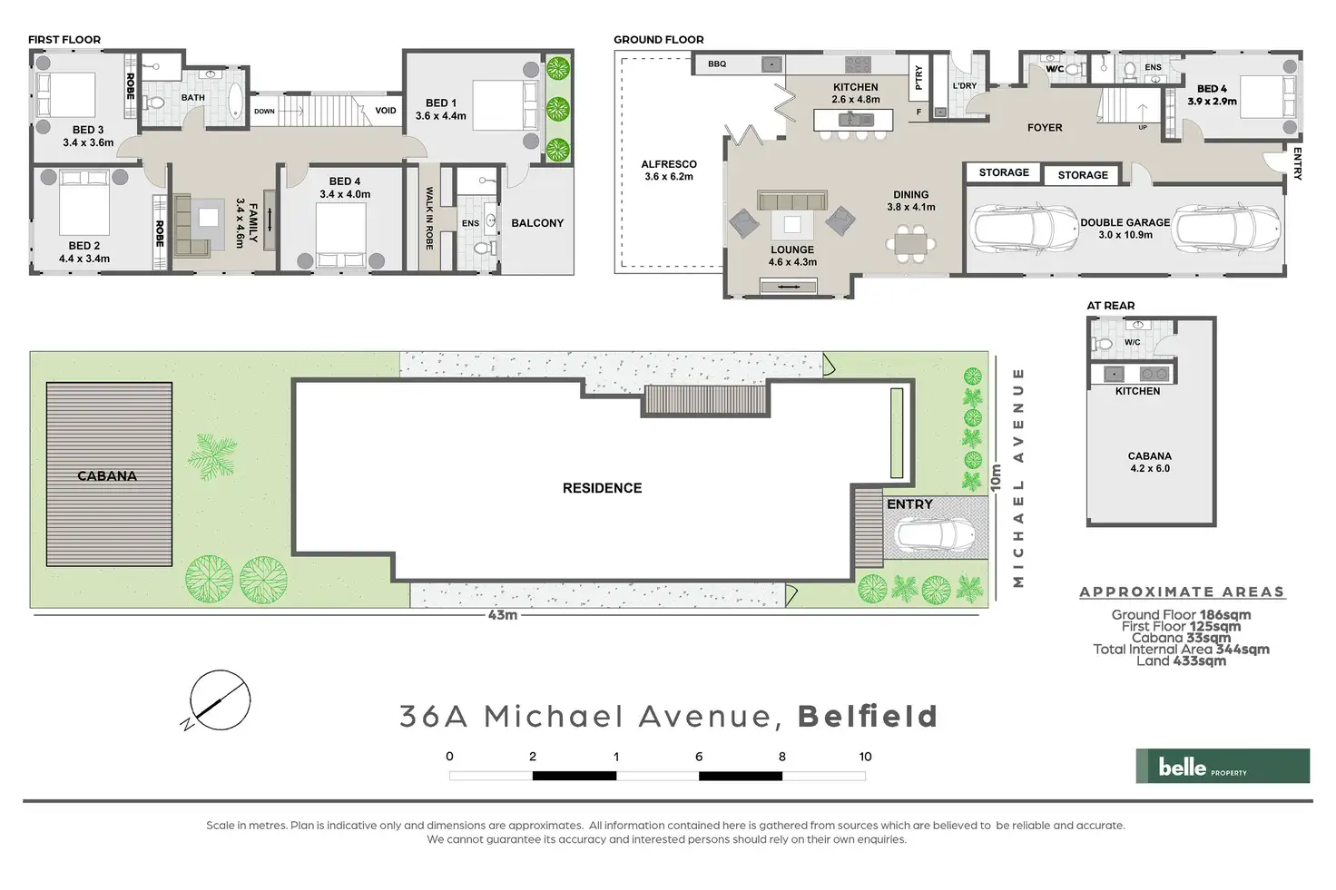 Floorplan of Homely house listing, 36A Michael Avenue, Belfield NSW 2191