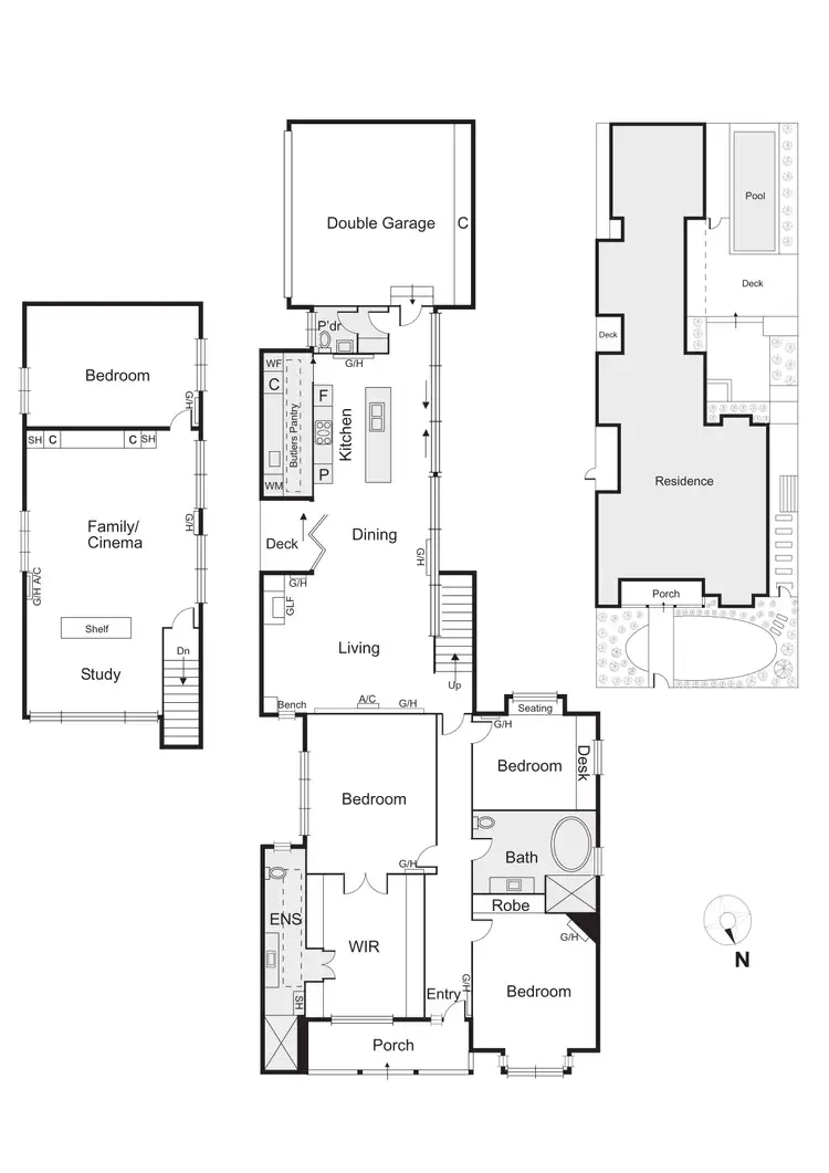 Floorplan of Homely house listing, 65 Milton Street, Elwood VIC 3184