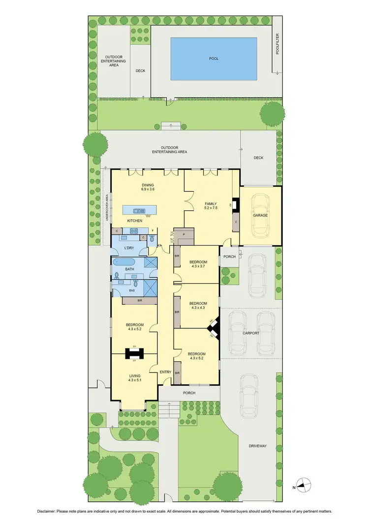 Floorplan of Homely house listing, 4 Locke Street, Essendon VIC 3040