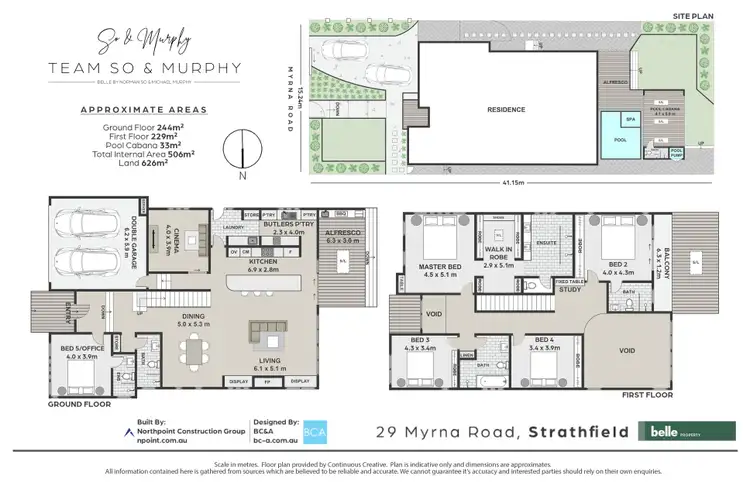 Floorplan of Homely house listing, 29 Myrna Road, Strathfield NSW 2135