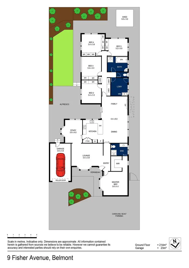 Floorplan of Homely house listing, 9 Fisher Avenue, Belmont VIC 3216