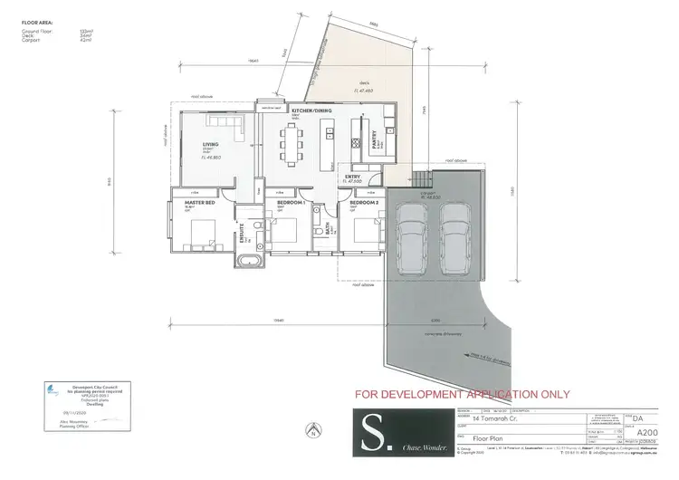 Floorplan of Homely land listing, 14 Tomarah Crescent, Devonport TAS 7310