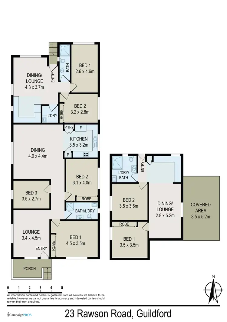 Floorplan of Homely house listing, 23 Rawson Road, Guildford NSW 2161