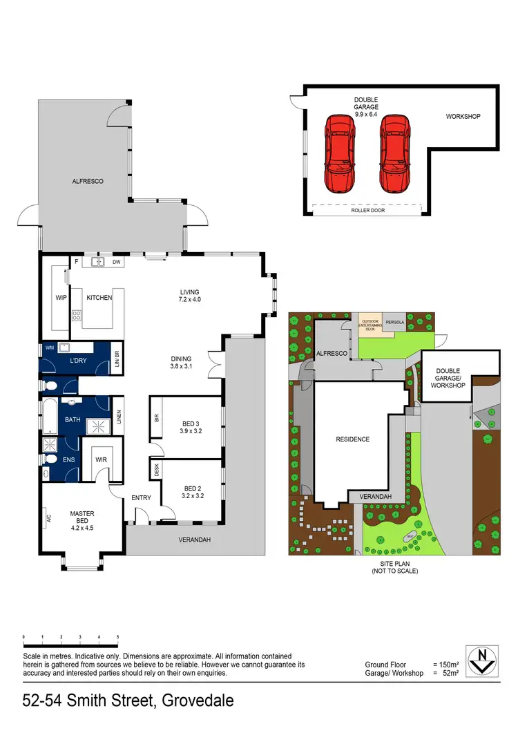 Floorplan of Homely house listing, 52-54 Smith Street, Grovedale VIC 3216