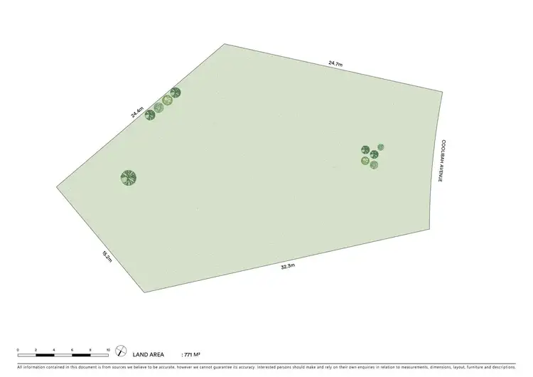 Floorplan of Homely land listing, 13 Coolibah Avenue, Conjola Park NSW 2539