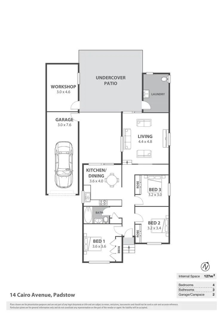Floorplan of Homely house listing, 14 Cairo Avenue, Padstow NSW 2211