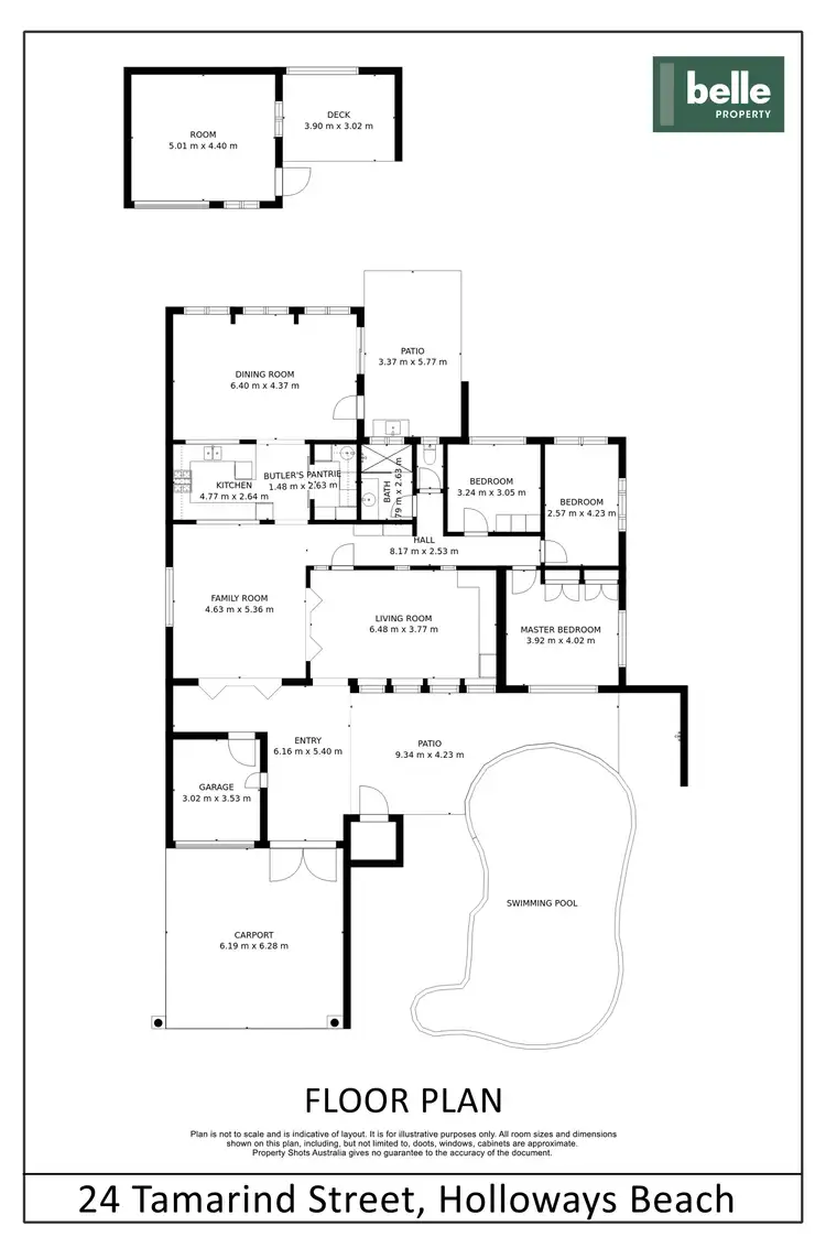 Floorplan of Homely house listing, 24 Tamarind Street, Holloways Beach QLD 4878