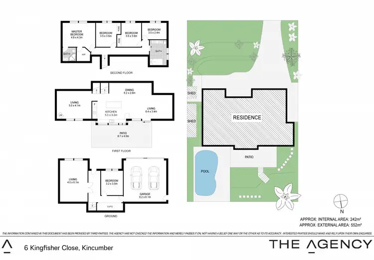 Floorplan of Homely house listing, 6 Kingfisher Close, Kincumber NSW 2251