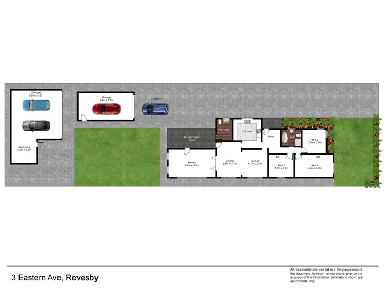 Floorplan of Homely house listing, 3 Eastern Avenue, Revesby NSW 2212