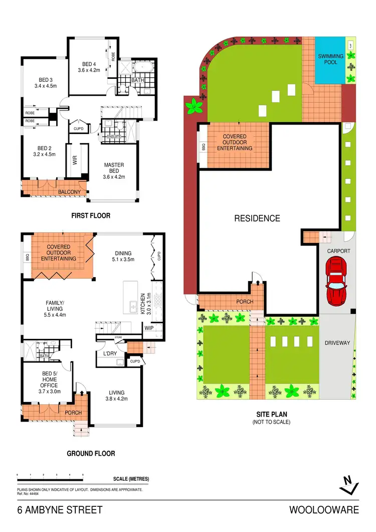 Floorplan of Homely house listing, 6 Ambyne Street, Woolooware NSW 2230