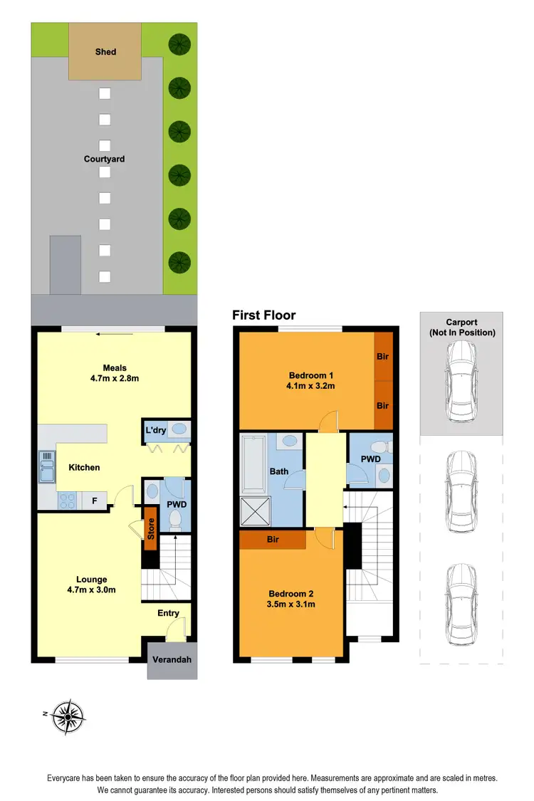 Floorplan of Homely townhouse listing, 5/90 Edgars Road, Thomastown VIC 3074