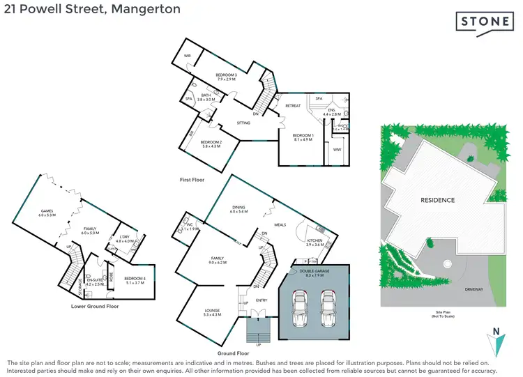 Floorplan of Homely house listing, 21 Powell Street, Mangerton NSW 2500