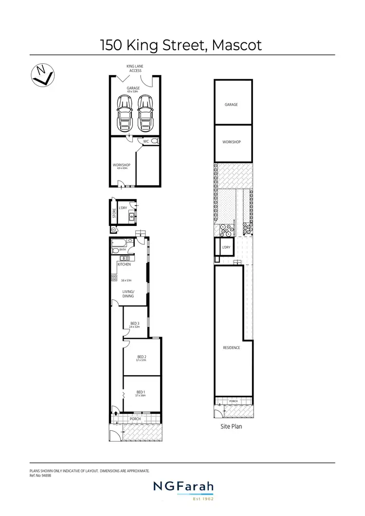 Floorplan of Homely house listing, 150 King Street, Mascot NSW 2020