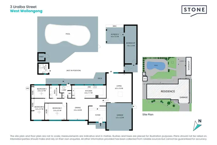 Floorplan of Homely house listing, 3 Uralba Street, West Wollongong NSW 2500