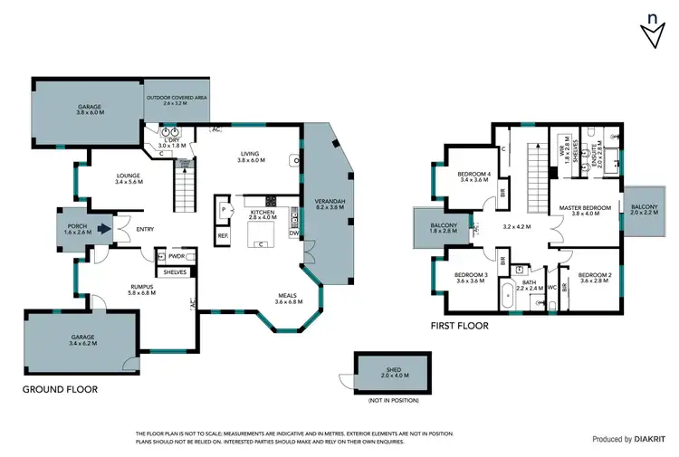 Floorplan of Homely house listing, 36 Saunders Crescent, Epping VIC 3076