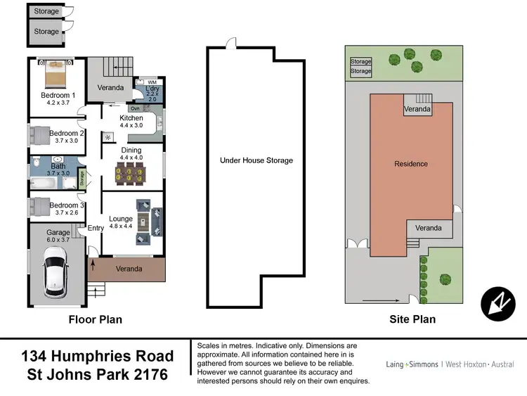 Floorplan of Homely house listing, 134 Humphries Road, St Johns Park NSW 2176