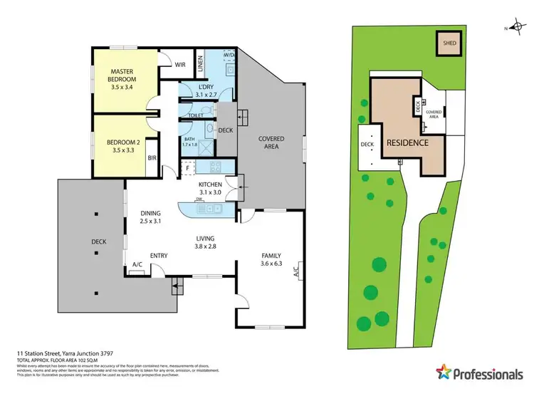 Floorplan of Homely house listing, 11 Station Street, Yarra Junction VIC 3797