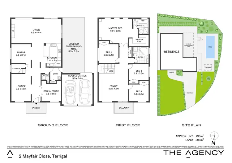 Floorplan of Homely house listing, 2 Mayfair Close, Terrigal NSW 2260