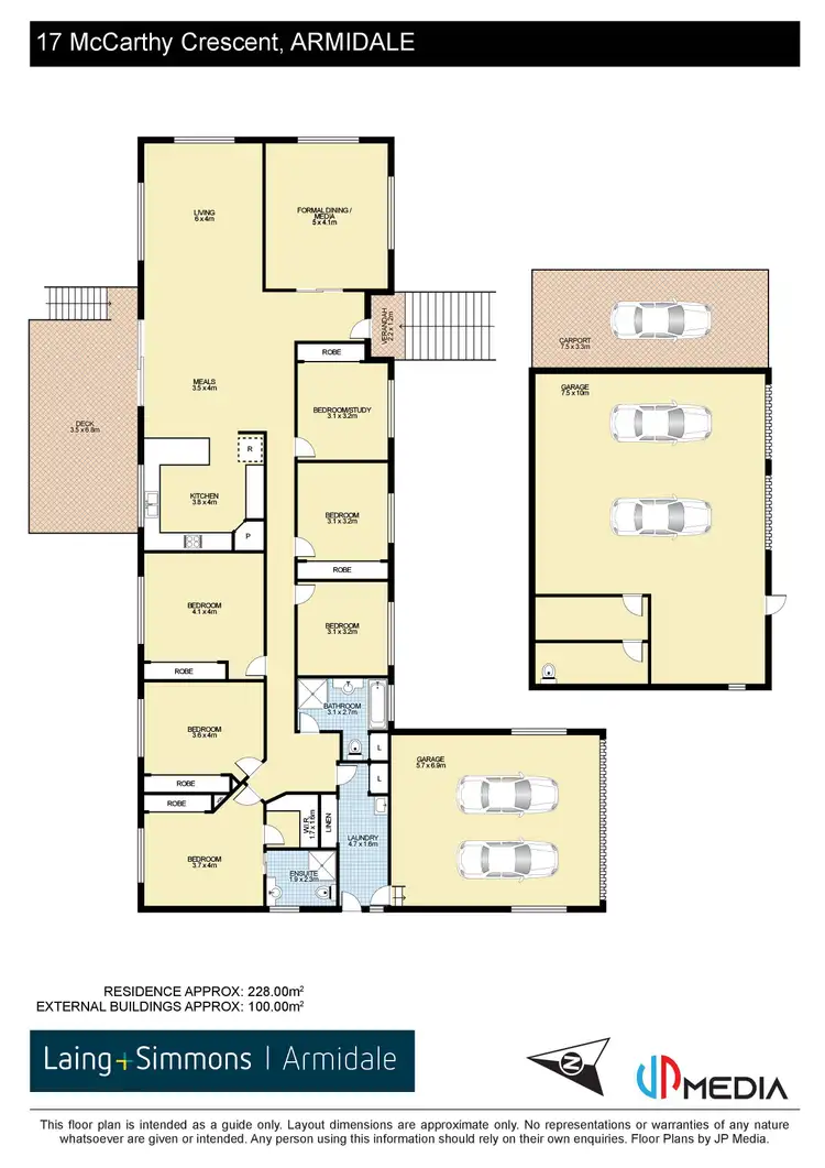 Floorplan of Homely house listing, 17 McCarthy Crescent, Armidale NSW 2350