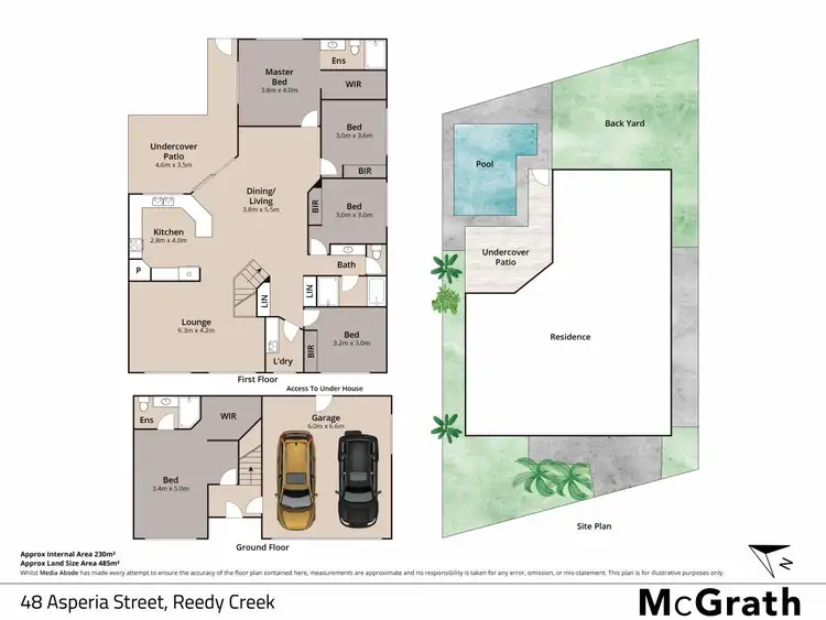 Floorplan of Homely house listing, 48 Asperia Street, Reedy Creek QLD 4227