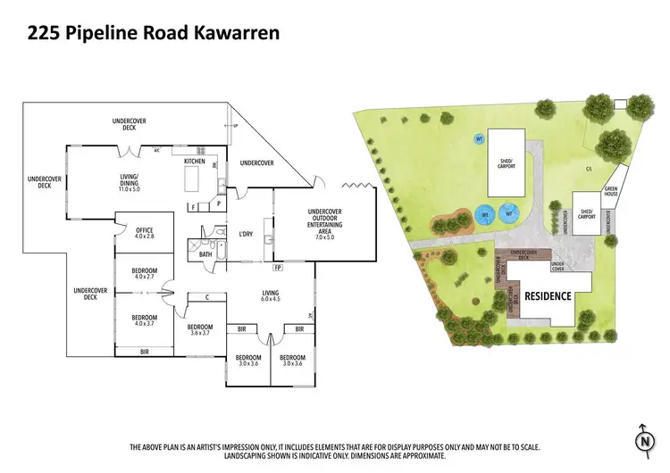 Floorplan of Homely rural property listing, 225 Pipeline Road, Forrest VIC 3236