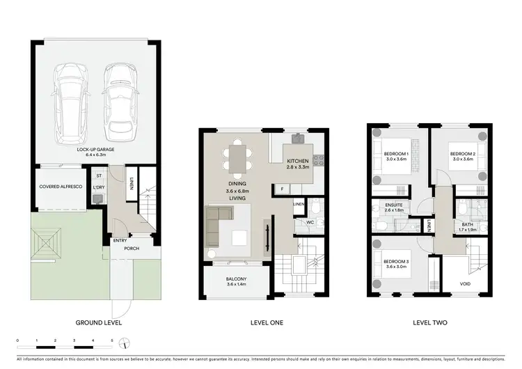 Floorplan of Homely townhouse listing, 6/2 Hoffmann Street, Moncrieff ACT 2914