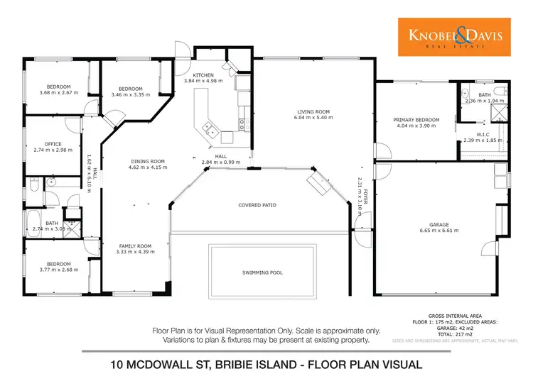 Floorplan of Homely house listing, 10 McDowall Street, Bongaree QLD 4507