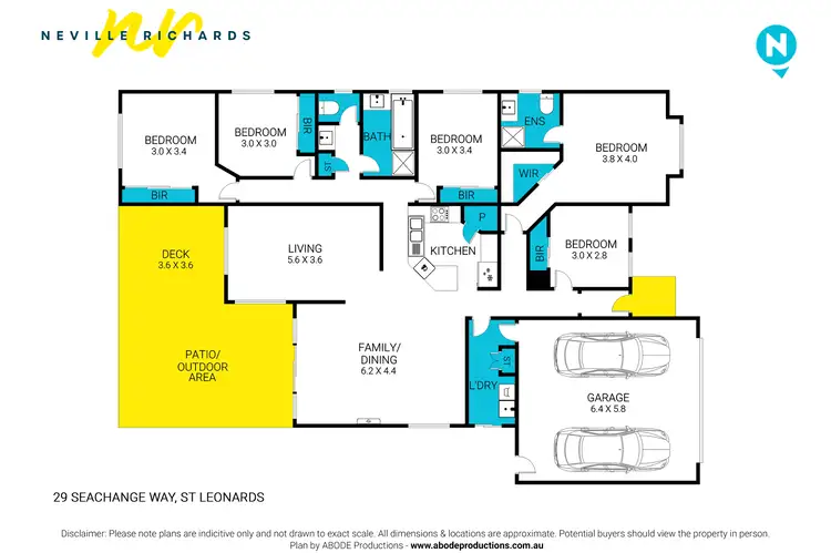 Floorplan of Homely house listing, 29 Seachange Way, St Leonards VIC 3223