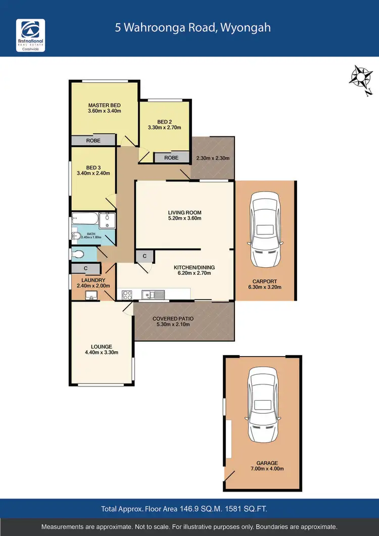 Floorplan of Homely house listing, 5 Wahroonga Road, Wyongah NSW 2259