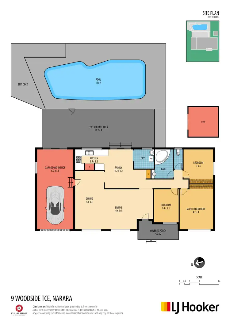 Floorplan of Homely house listing, 9 Woodside Terrace, Narara NSW 2250