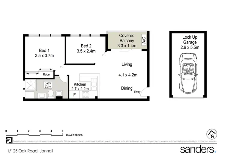 Floorplan of Homely apartment listing, 1/125-129 Oak Road, Kirrawee NSW 2232
