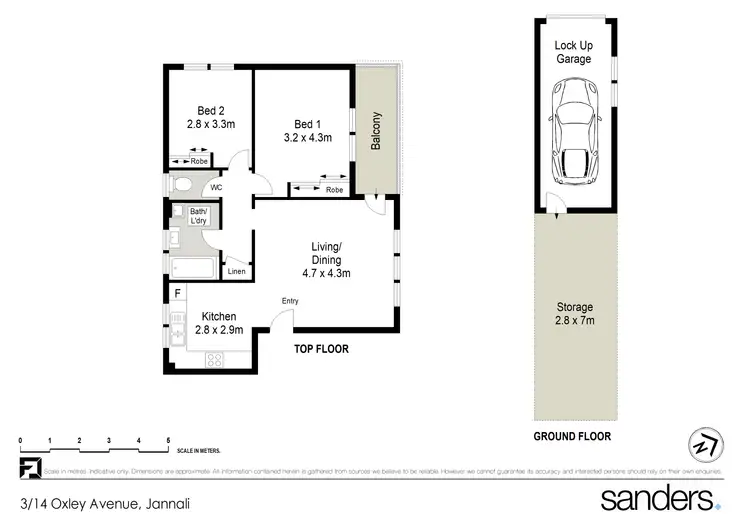 Floorplan of Homely apartment listing, 3/14 Oxley Avenue, Jannali NSW 2226