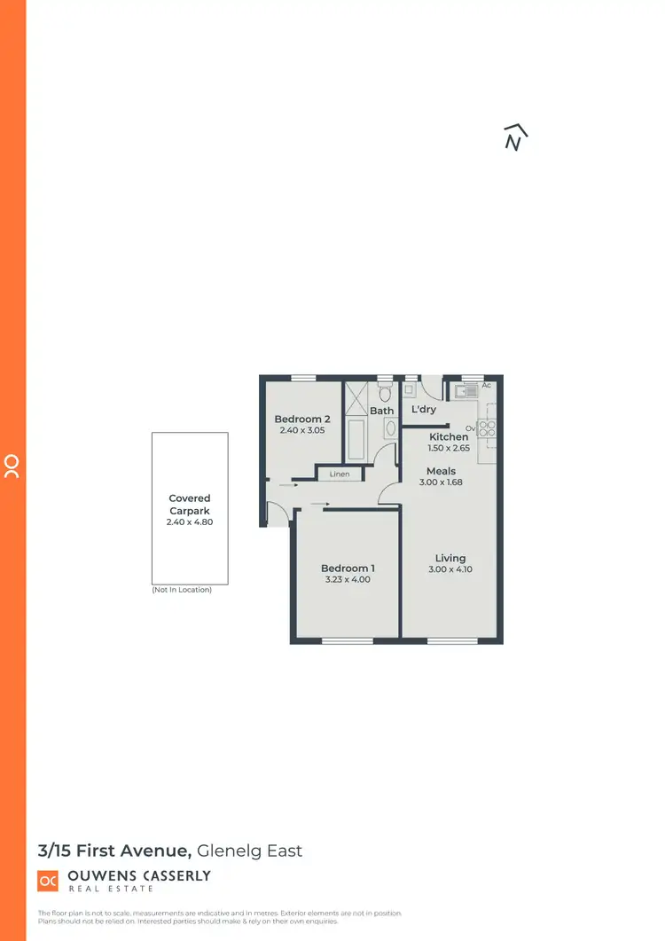 Floorplan of Homely unit listing, 3/15 First Avenue, Glenelg East SA 5045