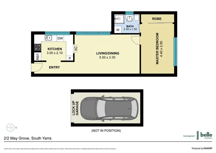 Floorplan of Homely apartment listing, 2/2 May Grove, South Yarra VIC 3141