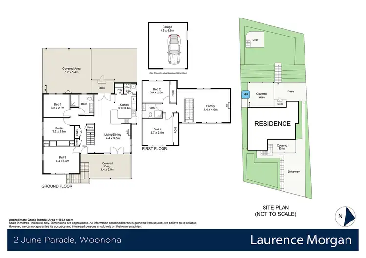Floorplan of Homely house listing, 2 June Parade, Woonona NSW 2517