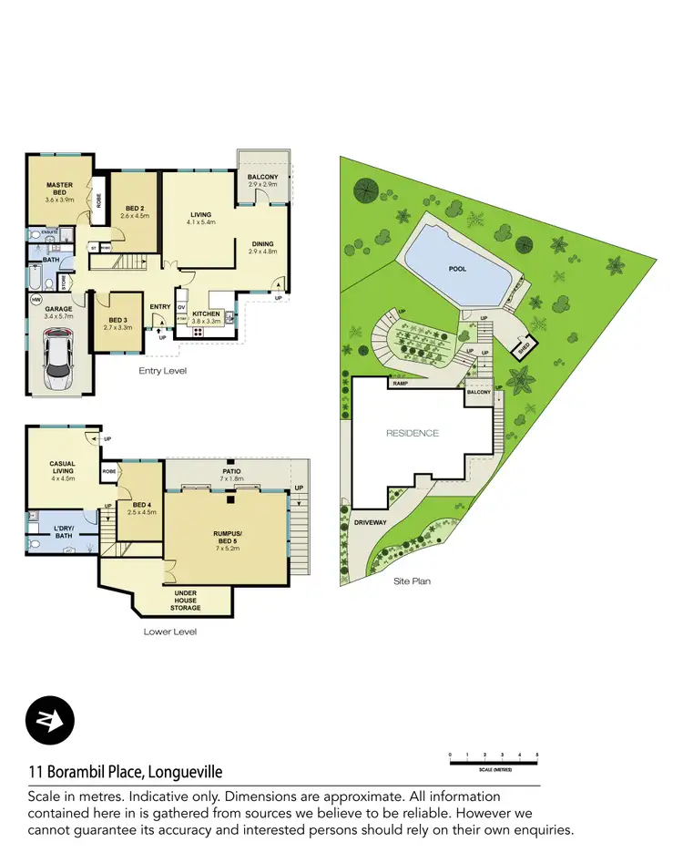 Floorplan of Homely house listing, 11 Borambil Place, Longueville NSW 2066